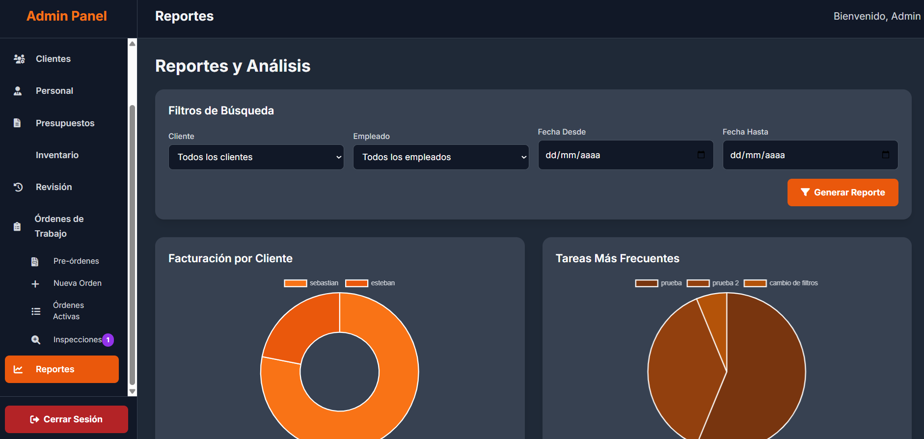 Reportes y Análisis